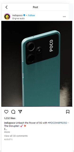 POCO campaign video cover