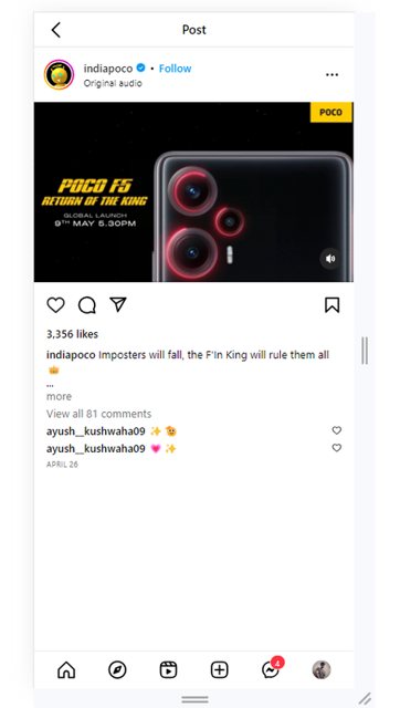 POCO campaign