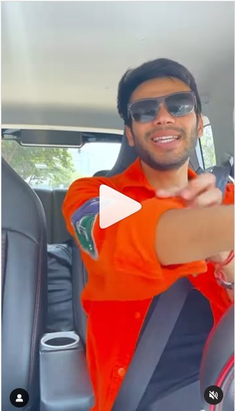 MG Motor influencer campaign video cover