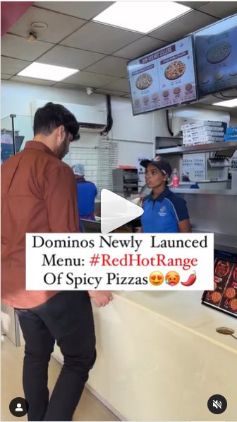 Dominos campaign video cover