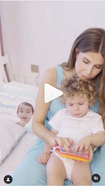 Pampers campaign video cover
