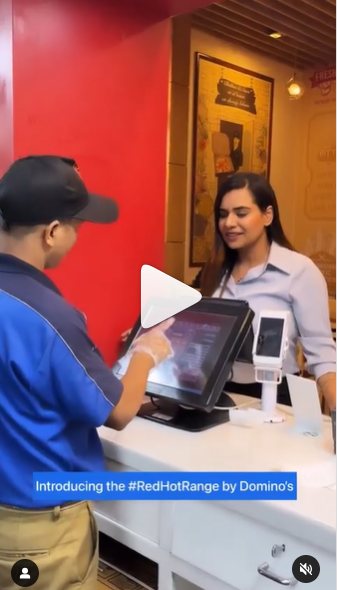 Dominos campaign video cover