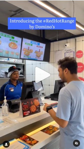 Dominos campaign video cover