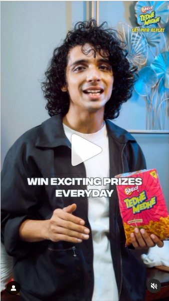 Bingo Tedhe Medhe campaign video cover