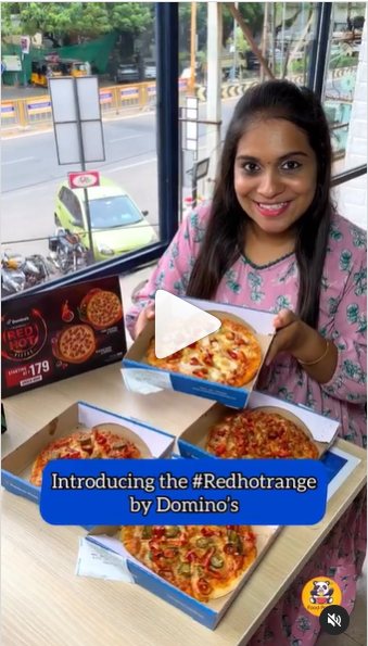 Dominos campaign video cover