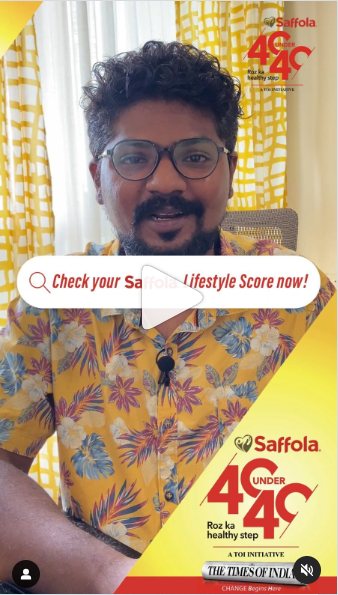 Saffola campaign video cover