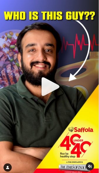 Saffola campaign video cover