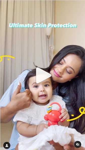 Pampers campaign video cover